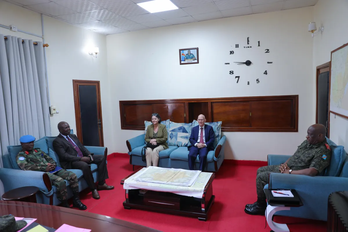 Le chef de la MONUSCO a rencontré mercredi 22 avril 2026 le gouverneur de l’Ituri, général Johnny Luboya.