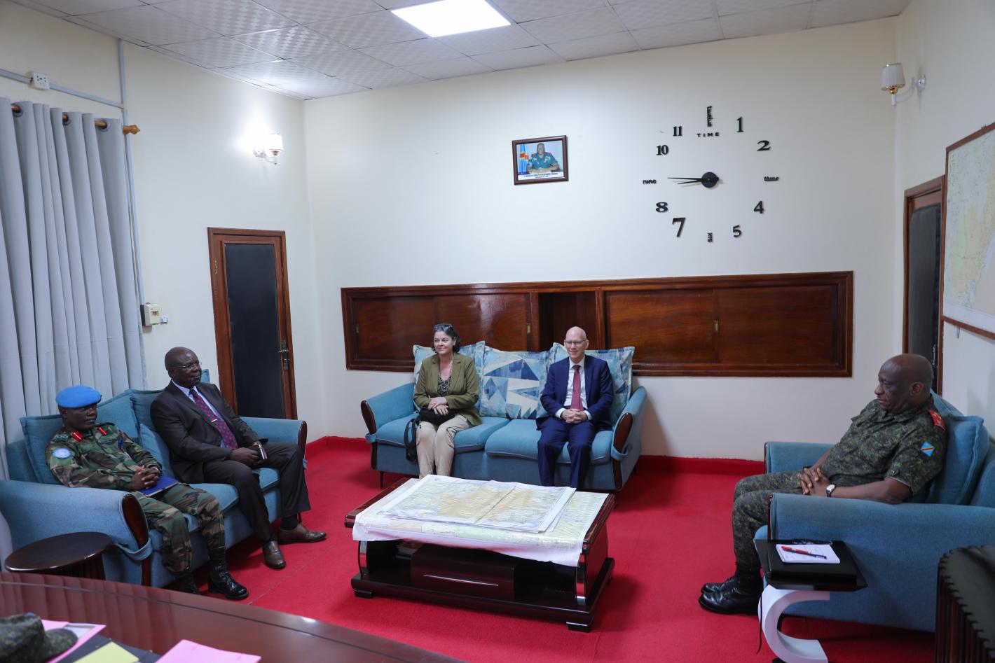 Le chef de la MONUSCO a rencontré mercredi 22 avril 2026 le gouverneur de l’Ituri, général Johnny Luboya.