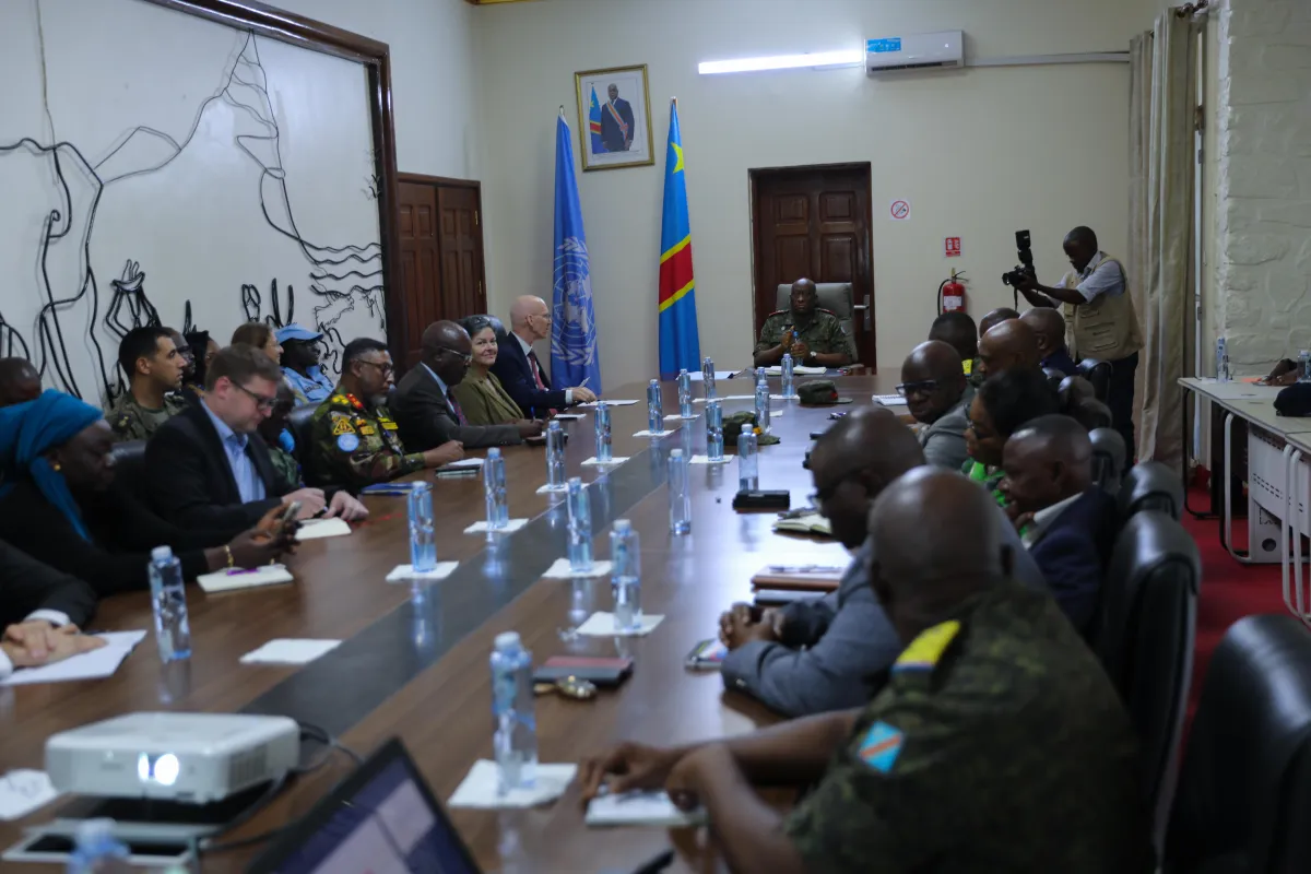Le chef de la MONUSCO a rencontré mercredi 22 avril 2026 le gouverneur de l’Ituri, général Johnny Luboya.