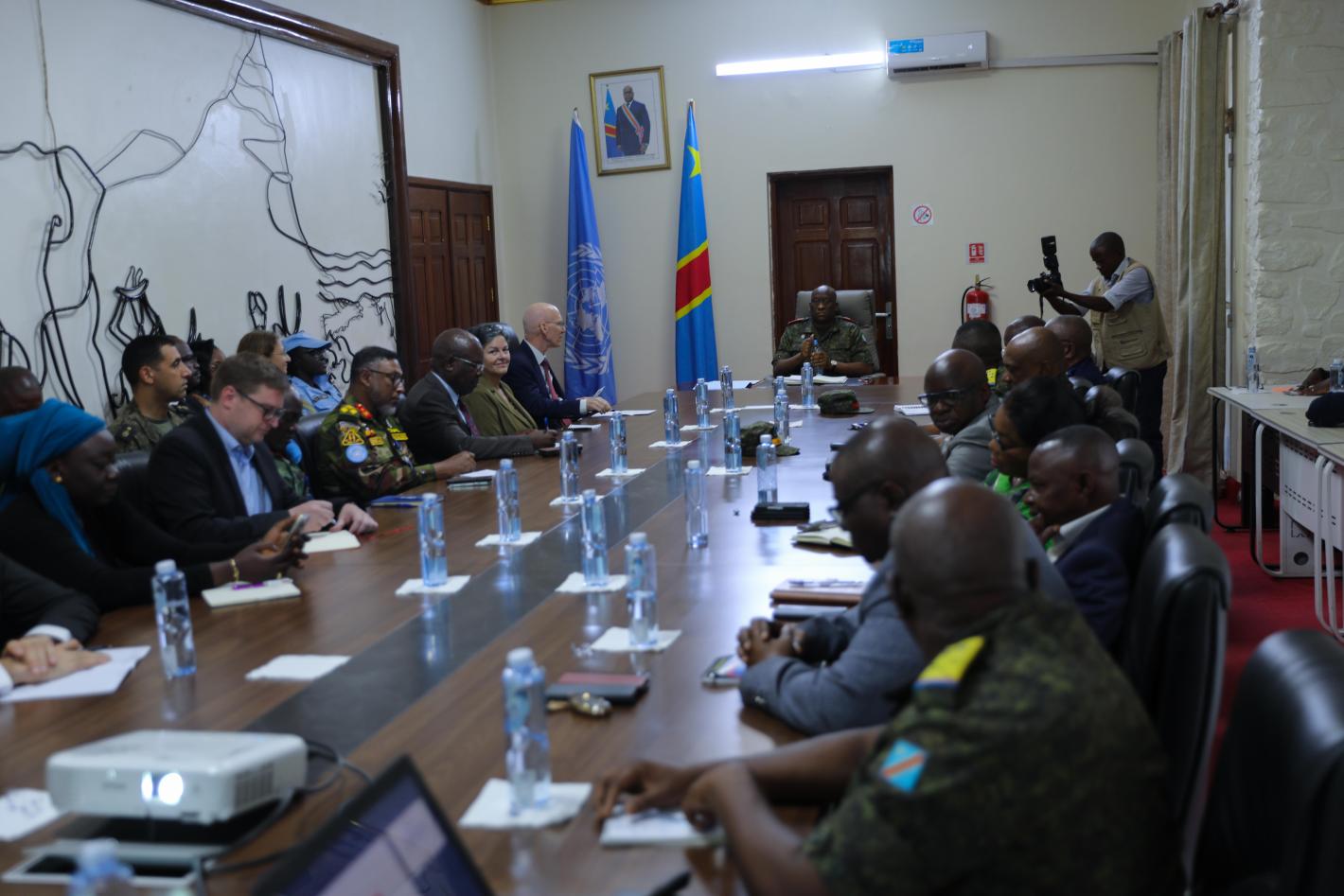 Le chef de la MONUSCO a rencontré mercredi 22 avril 2026 le gouverneur de l’Ituri, général Johnny Luboya.
