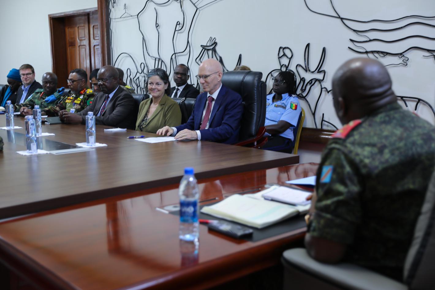 Au cours des discussions avec le chef de la MONUSCO, le général Luboya a notamment salué «Aru 2», l’accord signé par les groupes armés de l’Ituri. 