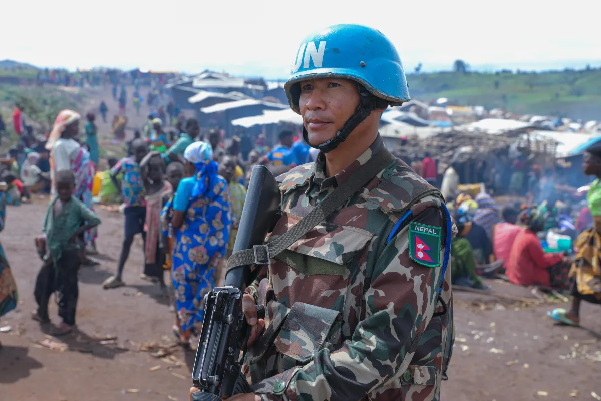 In Fataki, James Swan engages with displaced communities and local authorities