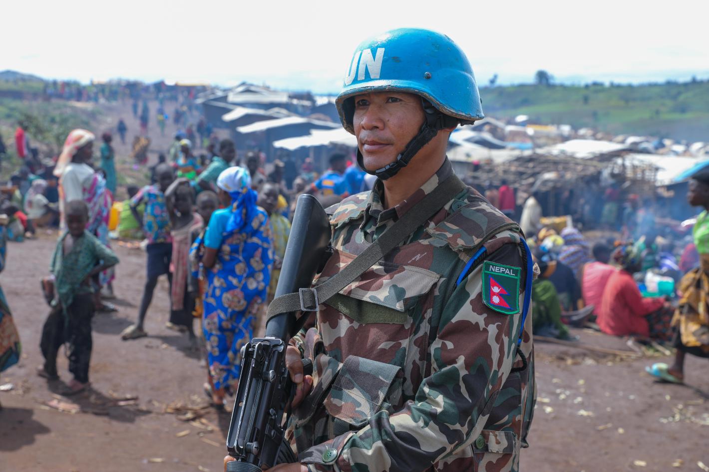 In Fataki, James Swan engages with displaced communities and local authorities