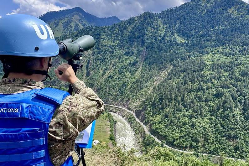 Desde el mes de abril, el Mayor Mauricio Valero se desempeña como Observador Militar de las Naciones Unidas en la misión que supervisa la frontera en disputa entre la India y Pakistán, UNMOGIP.
