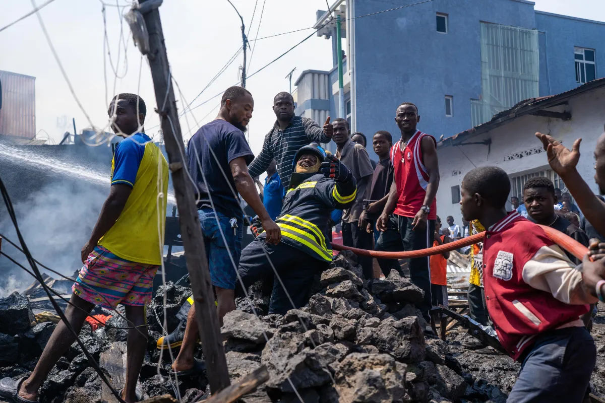 Fire In Goma 