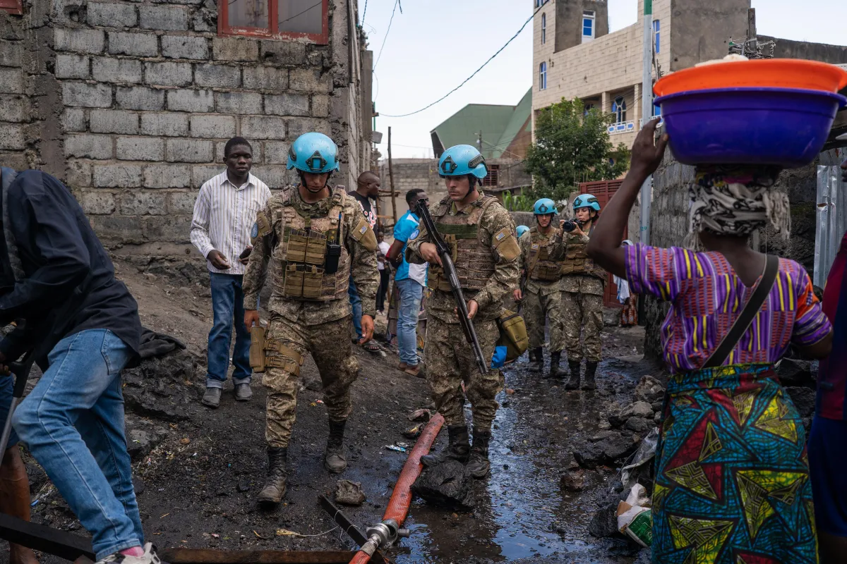 Fire In Goma 