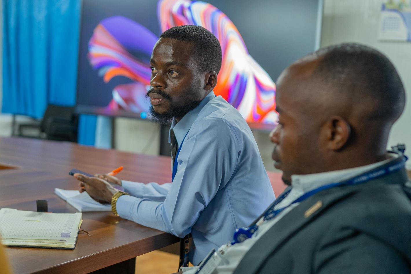 Des étudiants de Goma en visite à la MONUSCO pour comprendre le mandat et les priorités de la Mission