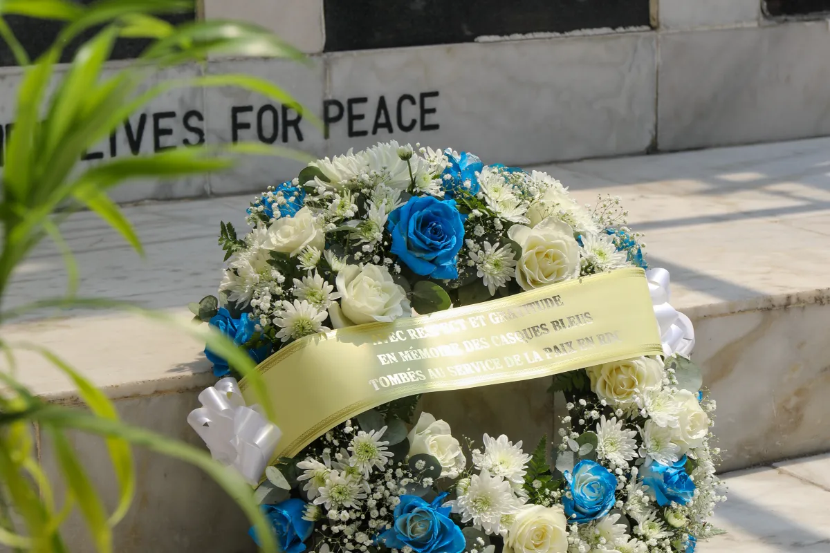 James Swan pays tribute to fallen peacekeepers: “Their sacrifice will never be forgotten”