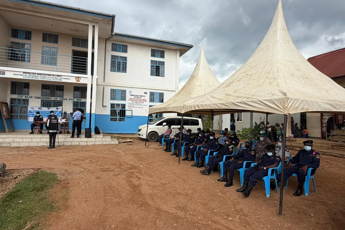 La MONUSCO, à travers sa Police civile (UNPOL), a lancé ce lundi 8 juin un projet ambitieux de renforcement du maillage territorial sécuritaire dans la ville de Beni, chef-lieu provincial provisoire du Nord-Kivu.