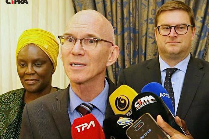 James Swan commends Angola’s role and calls for strengthened coordination of peace efforts for the DRC