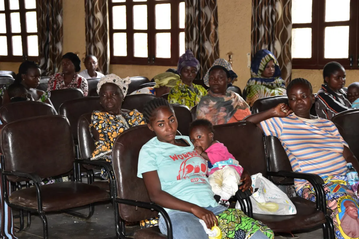 Des femmes vulnérables outillées par la MONUSCO en vue de leur autonomisation