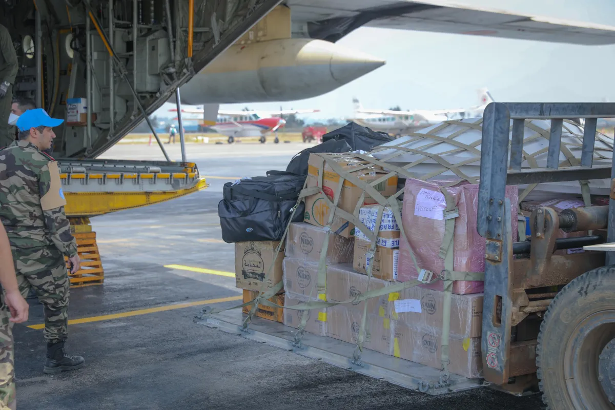 Since the beginning of the outbreak, MONUSCO has supported response efforts by providing ground and air logistical assets to facilitate the transportation of personnel and medical supplies.