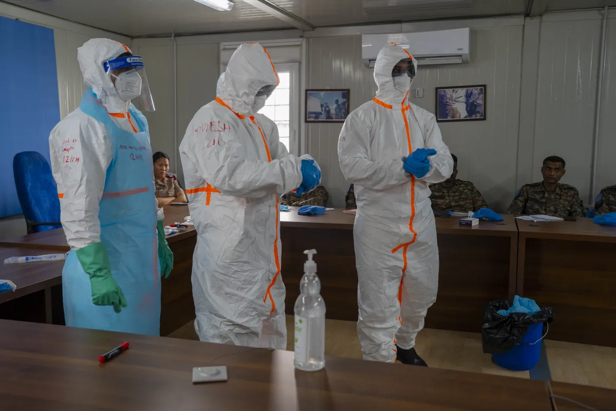 Ebola: MONUSCO and WHO Strengthen the Capacity of the Mission’s Healthcare Personnel in Goma