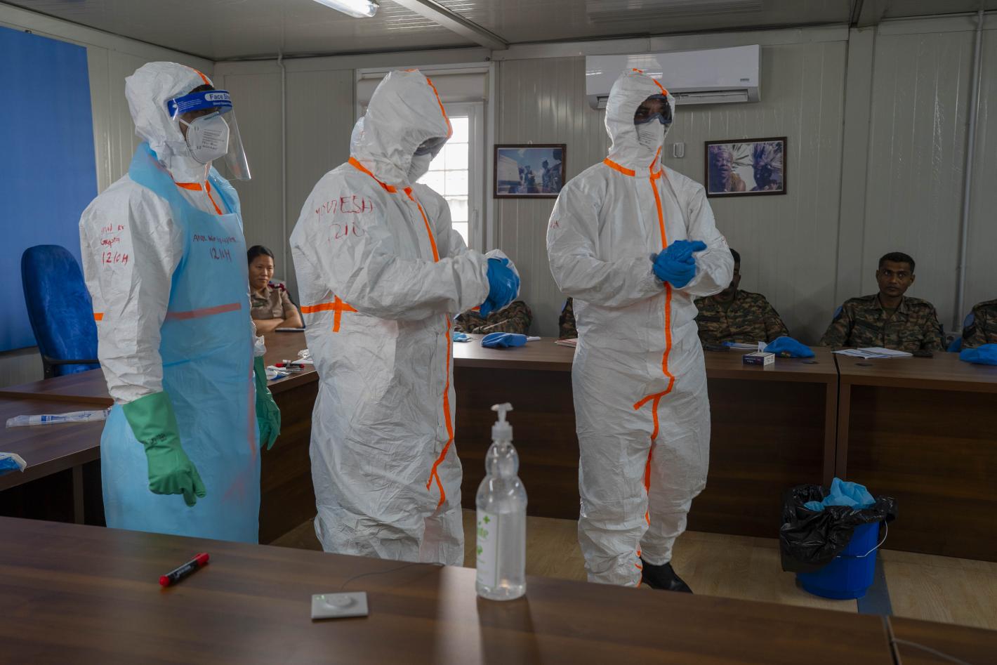 Ebola: MONUSCO and WHO Strengthen the Capacity of the Mission’s Healthcare Personnel in Goma