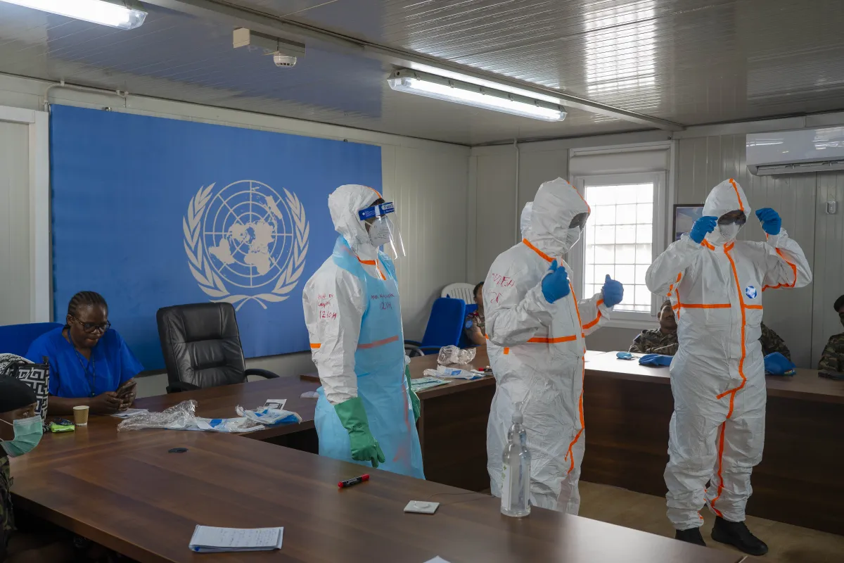 Ebola: MONUSCO and WHO Strengthen the Capacity of the Mission’s Healthcare Personnel in Goma