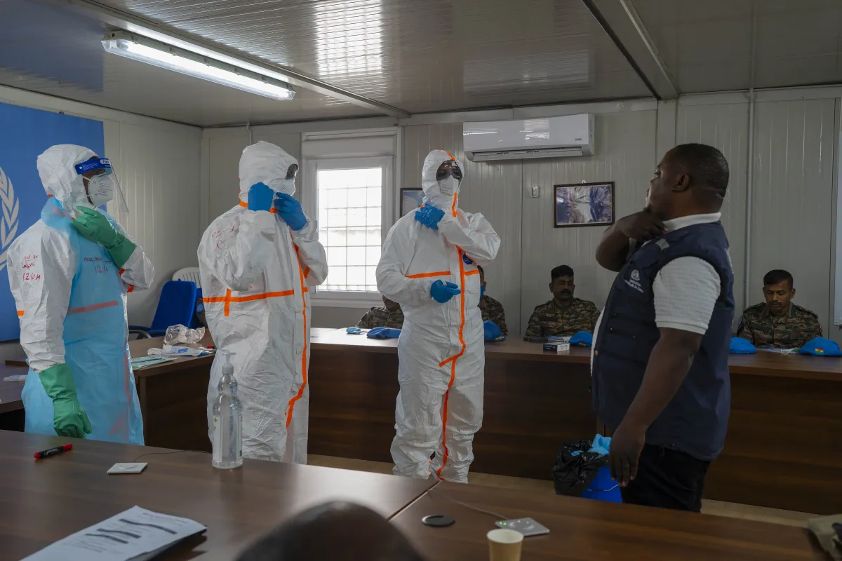 Ebola: MONUSCO and WHO Strengthen the Capacity of the Mission’s Healthcare Personnel in Goma
