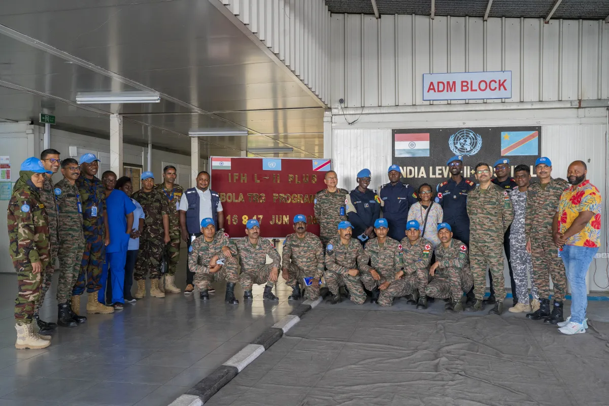 Ebola: MONUSCO and WHO Strengthen the Capacity of the Mission’s Healthcare Personnel in Goma