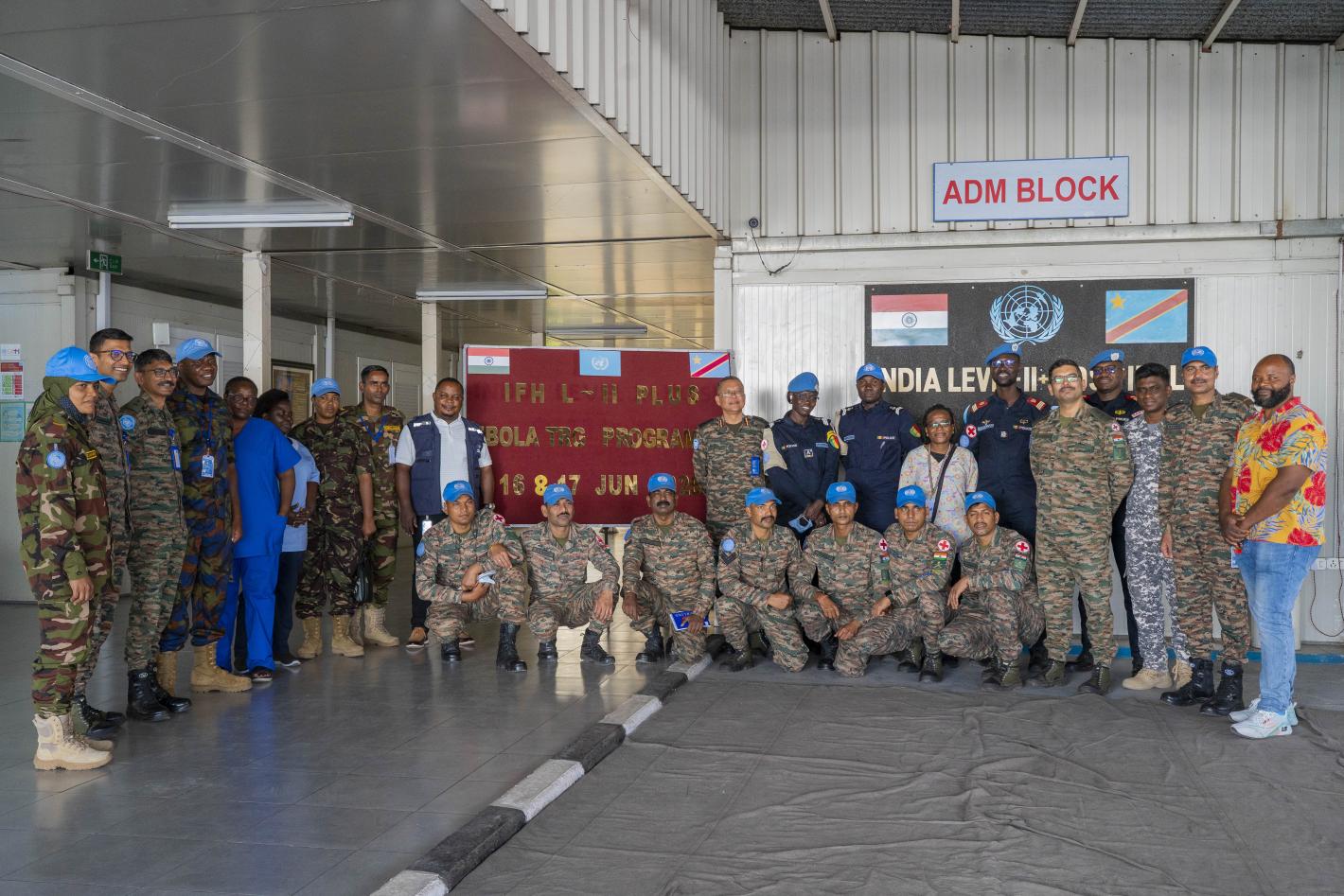 Ebola: MONUSCO and WHO Strengthen the Capacity of the Mission’s Healthcare Personnel in Goma