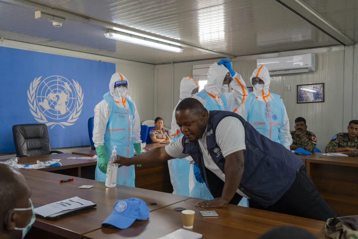 Ebola: MONUSCO and WHO Strengthen the Capacity of the Mission’s Healthcare Personnel in Goma