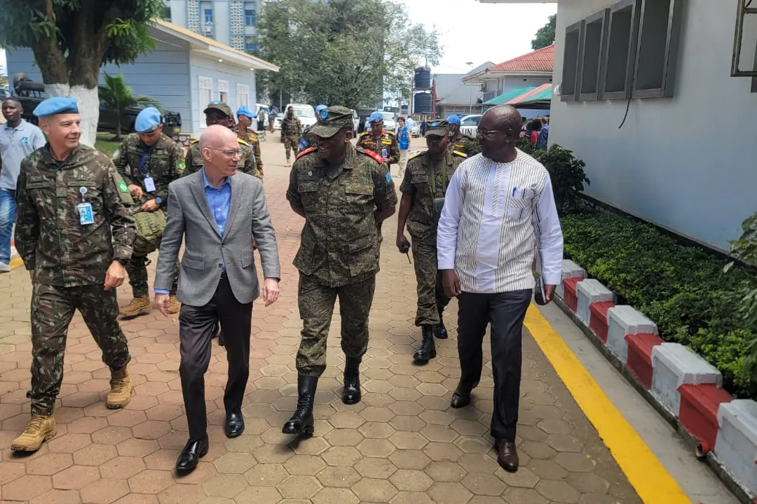 SRSG in Bunia SRSG in Bunia