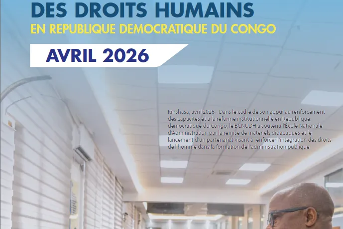 Analyse de la situation des droits de l'homme en RDC-Avril 2026