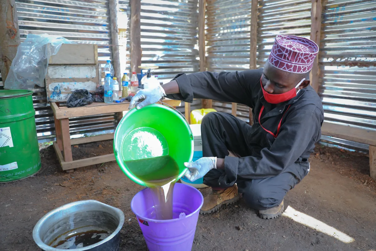 Job skills training in Ituri
