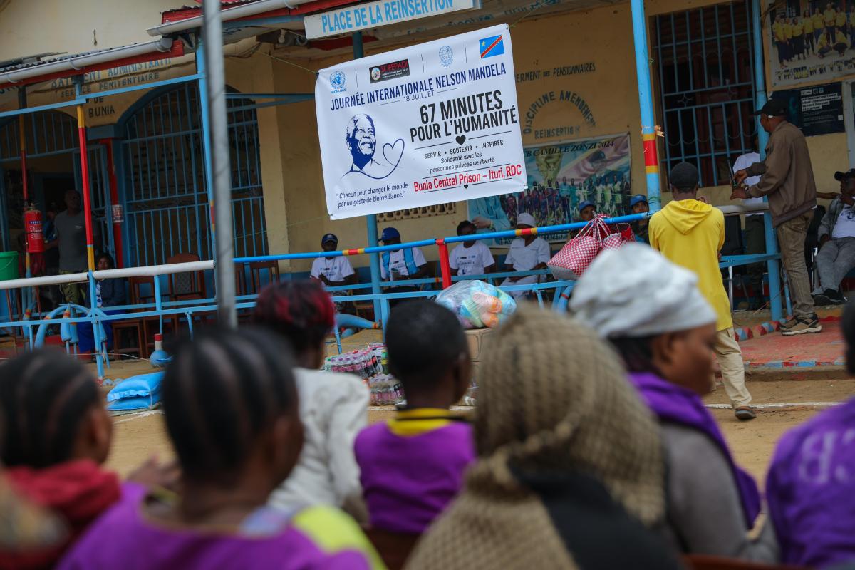 Malgré le contexte marqué par l'épidémie d'Ebola en Ituri, les activités ont été adaptées afin de respecter les mesures de prévention tout en maintenant ce rendez-vous annuel inspiré par l'héritage de Nelson Mandela, lui-même détenu pendant 27 ans avant de devenir un symbole mondial de paix, de justice et de réconciliation.