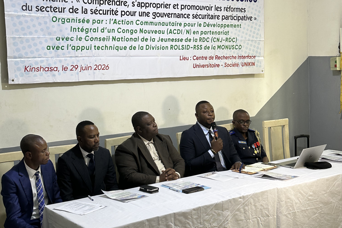 Réforme du secteur de la sécurité Réforme du secteur de la sécurité