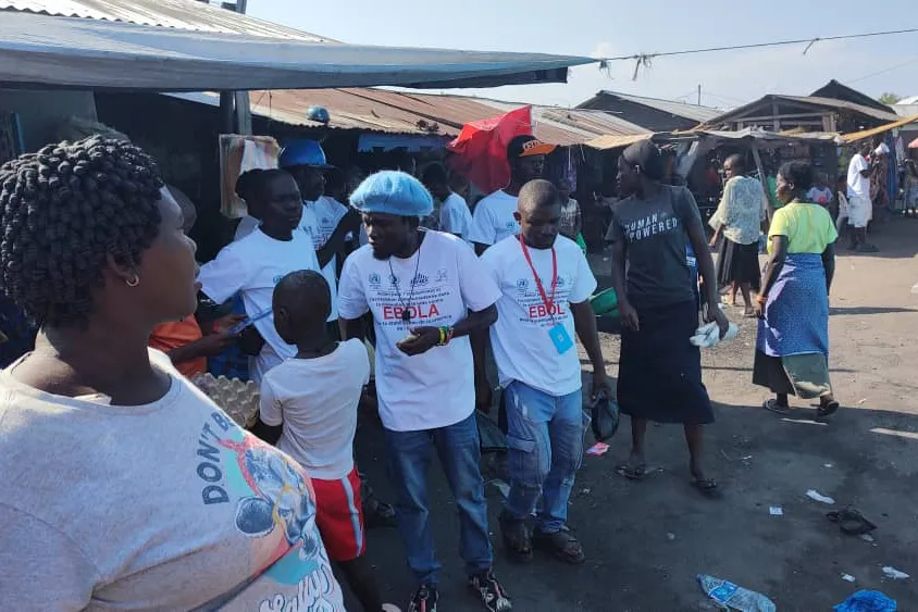 En Ituri, d’anciens combattants mobilisés contre Ebola grâce à l’appui de la MONUSCO