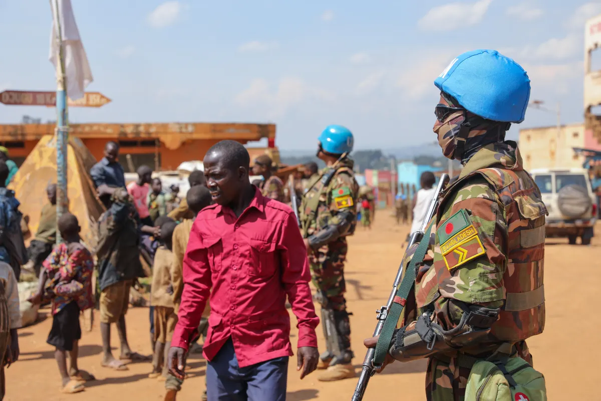 UN peacekeepers in Bule and Fataki