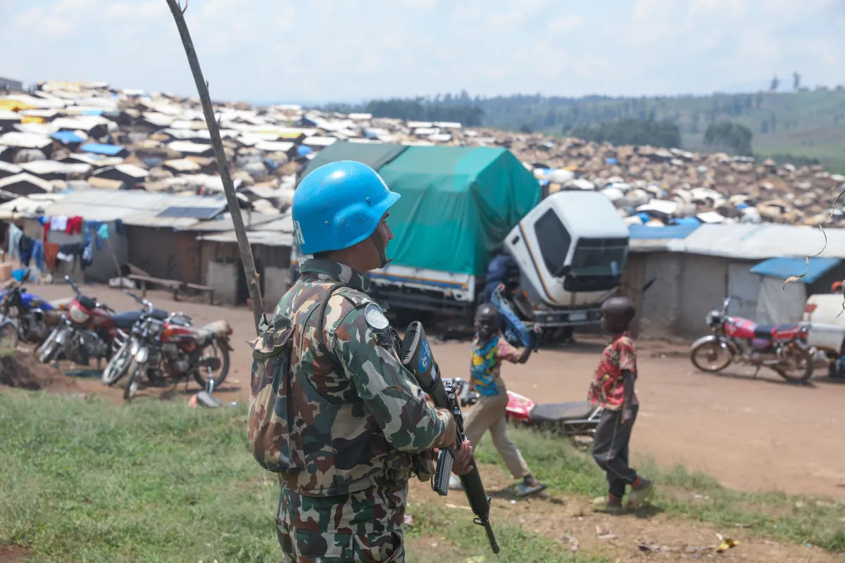 UN peacekeepers in Bule and Fataki