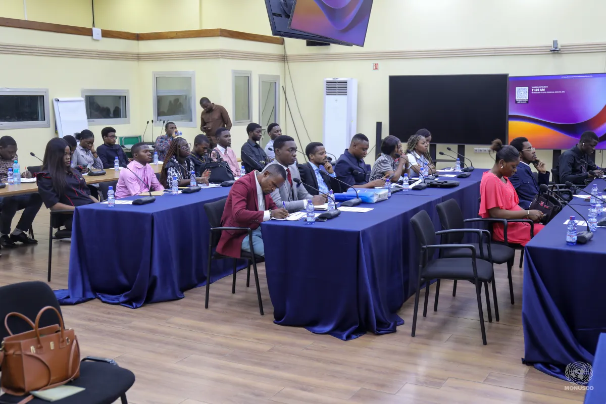 Des délégués venus de Côte d’Ivoire, du Tchad, de Centrafrique et du Congo-Brazzaville ont pris part au sommet de Kinshasa. L’Organisation ambitionne de fédérer les efforts des jeunes du monde pour arriver à une plus grande participation dans les instances de prise de décision.