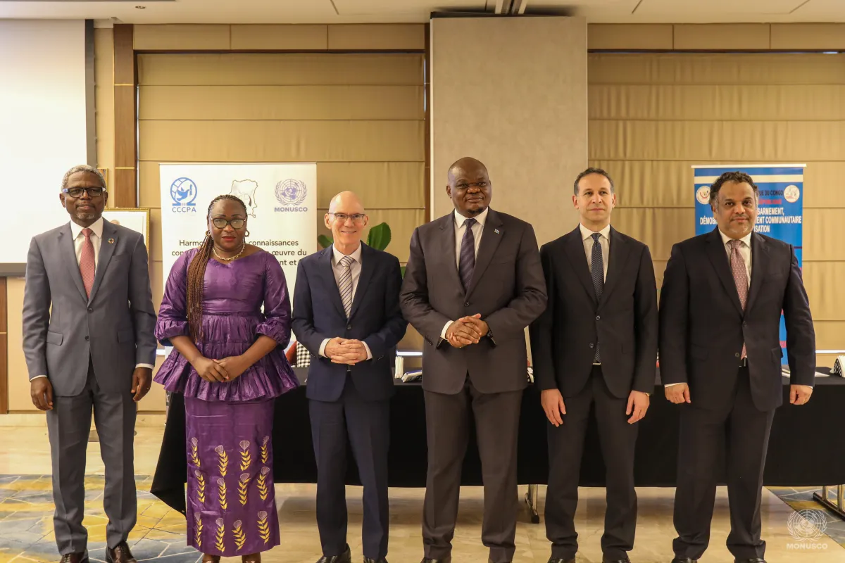 A one-week training programme organized by the Cairo International Center for Conflict Resolution, Peacekeeping and Peacebuilding (CCCPA), with the support of MONUSCO, the Government of the DRC and Egypt, opened in Kinshasa on Monday, 26 October.