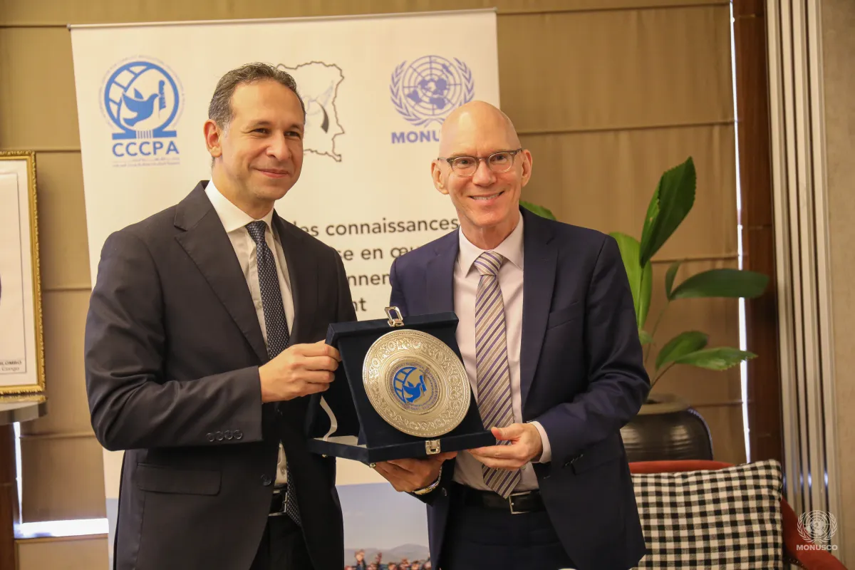 A one-week training programme organized by the Cairo International Center for Conflict Resolution, Peacekeeping and Peacebuilding (CCCPA), with the support of MONUSCO, the Government of the DRC and Egypt, opened in Kinshasa on Monday, 26 October.