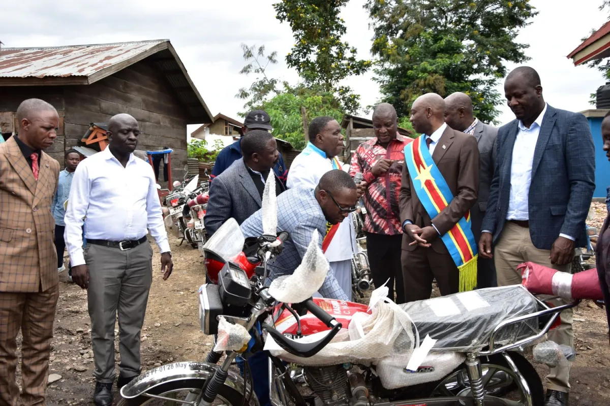 Motorcycles of the Beni authorities Motorcycles of the Beni authorities