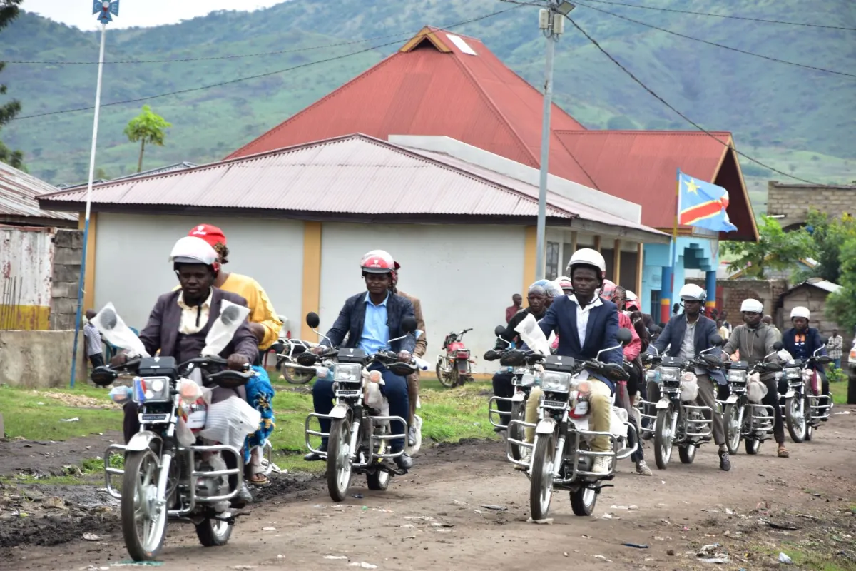 Motorcycles of the Beni authorities Motorcycles of the Beni authorities