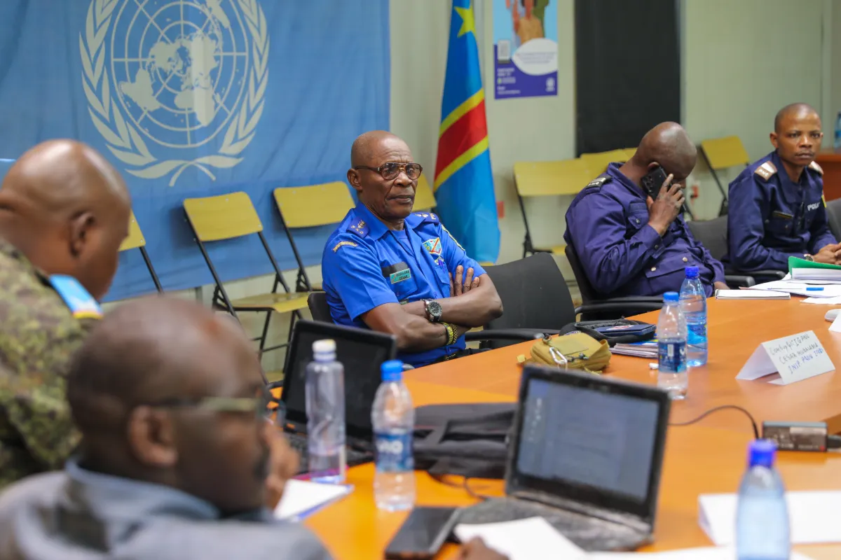 À Bunia et Beni, la MONUSCO, à travers sa Police (UNPOL), a réuni acteurs de la Police, de la Justice et de la société civile pour identifier les obstacles qui persistent tout au long de la chaîne pénale.