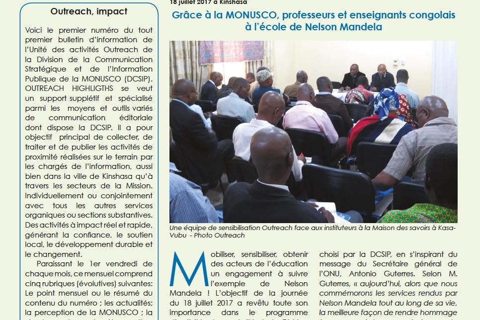Outreach Highlights nº 00