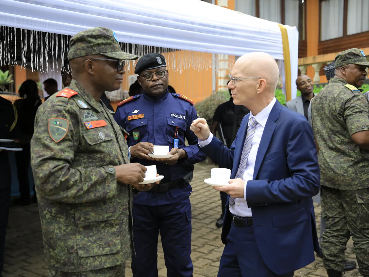  James Swan en visite de terrain pour renforcer l’appui à la protection des civils