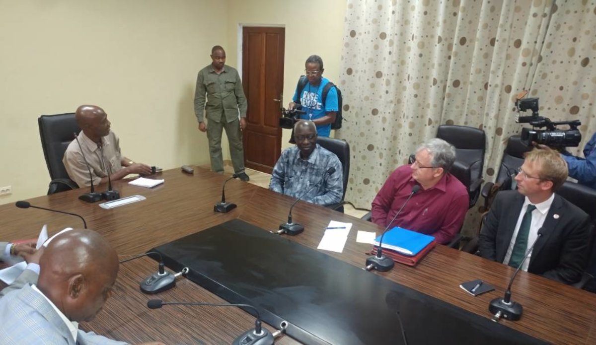 Le Conseiller spécial du Secrétaire général des Nations Unies pour la prévention du génocide, Adama Dieng est en visite à Kananga