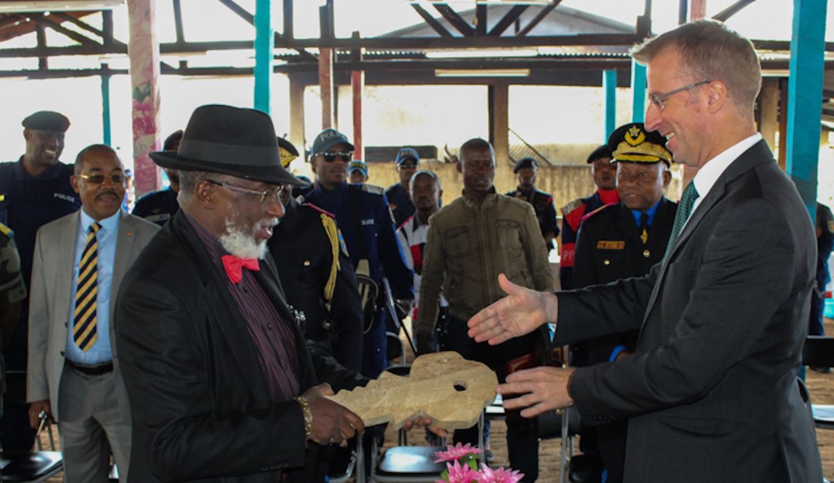 La MONUSCO dote la Police du Sud-Kivu de deux armureries