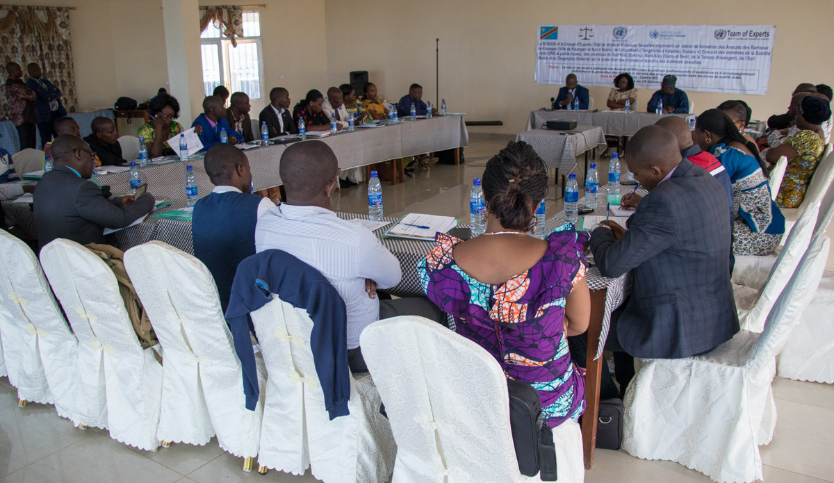 Bukavu : le BCNUDH et ses partenaires réfléchissent sur la protection des victimes et témoins des violences sexuelles