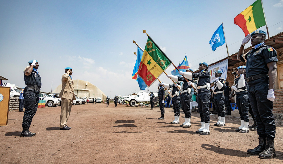 Nord Kivu : une centaine de policiers sénégalais décorés de la médaille des  Nations Unies | MONUSCO