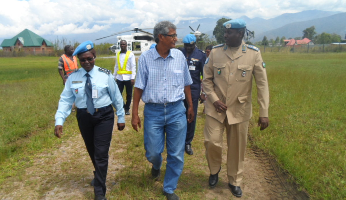 Le Chef de la Police civile des Nations Unies en RDC a visité Uvira