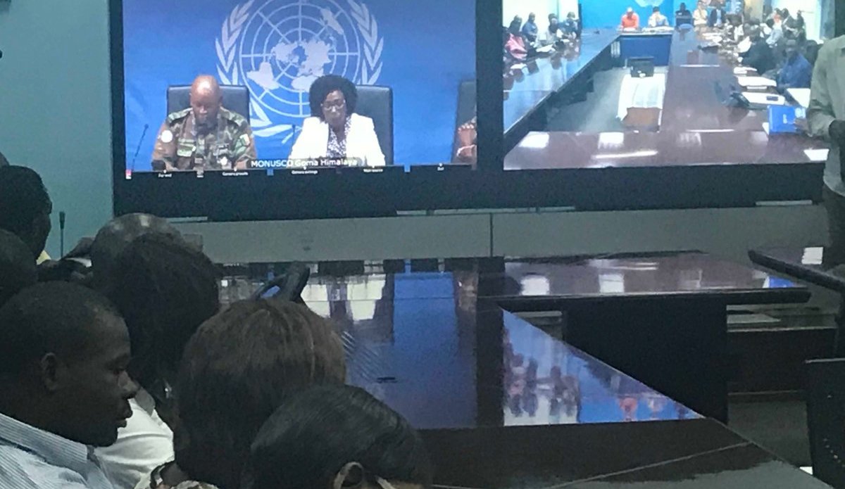 Compte-rendu de l’actualité des Nations Unies en RDC au cours de la semaine du 8 au 15 novembre 2017