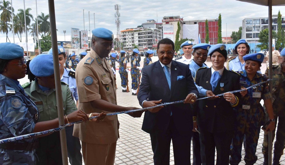 Journée - Expo des femmes Policières de l’ONU à Kinshasa