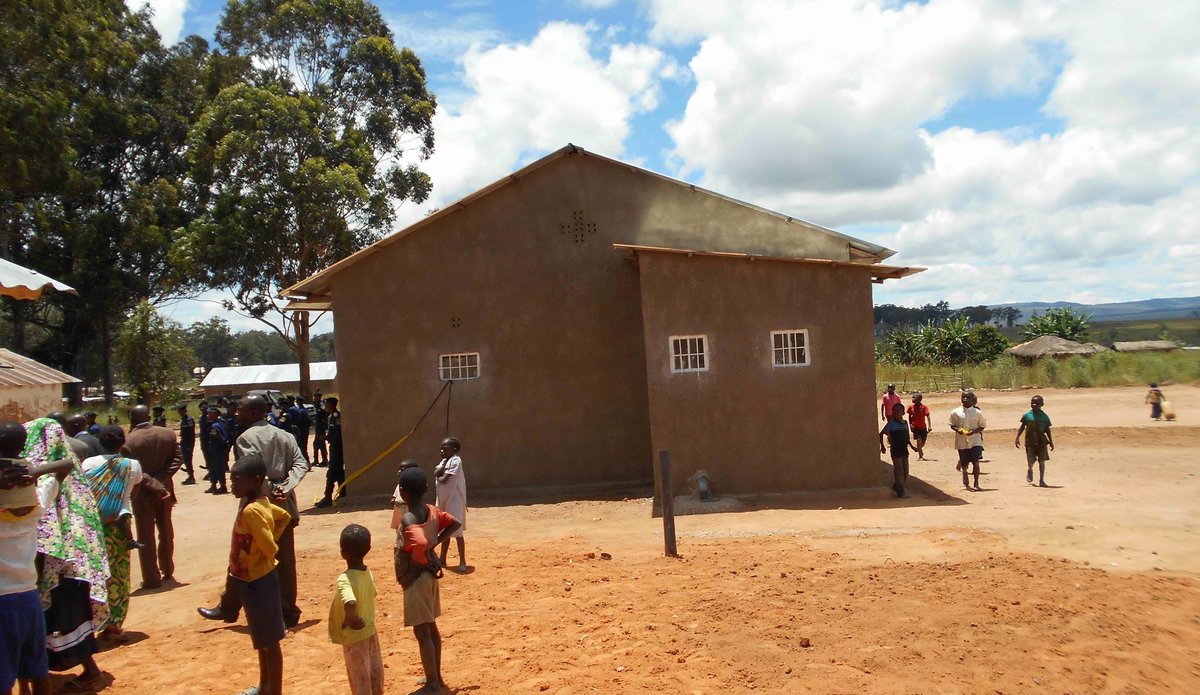 La MONUSCO  construit un Commissariat de Police à Mitwaba dans le Haut-Katanga