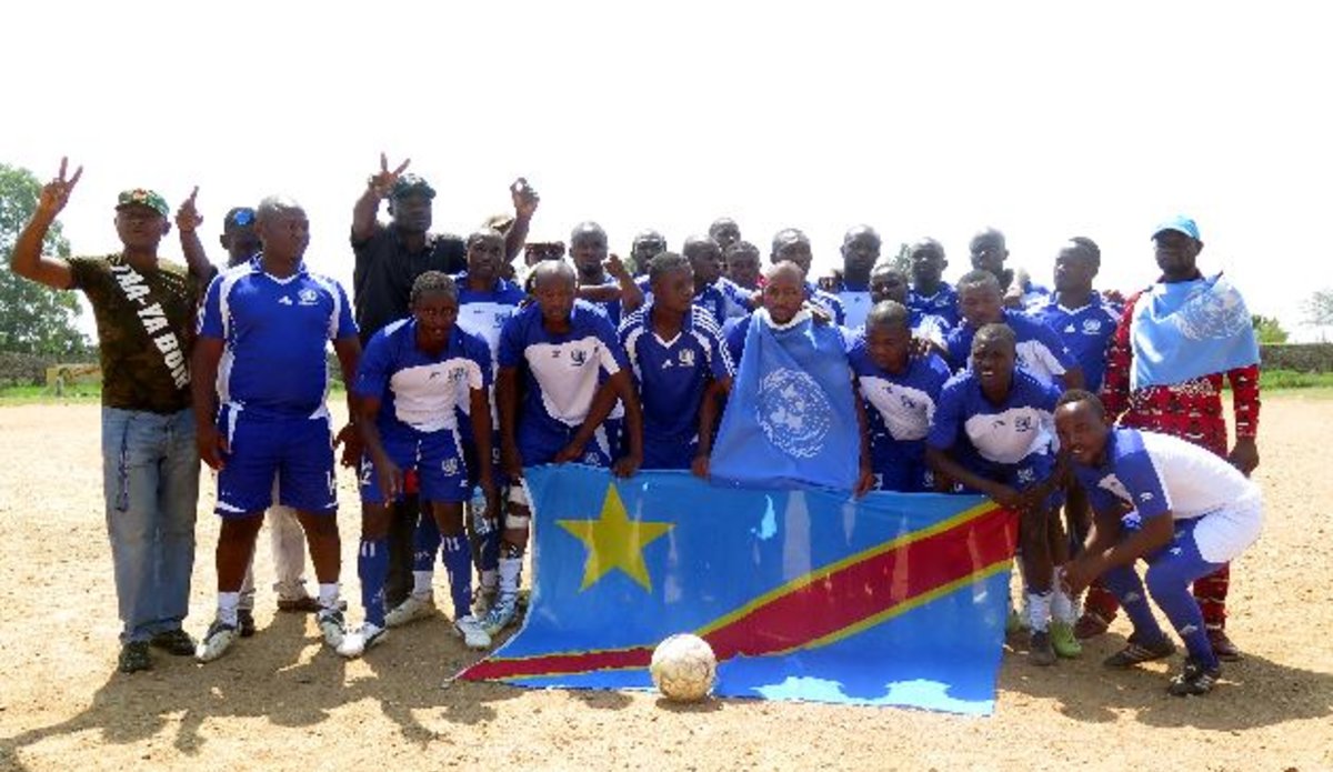 Football amical à Beni : la MONUSCO remporte le tournoi de l’Indépendance