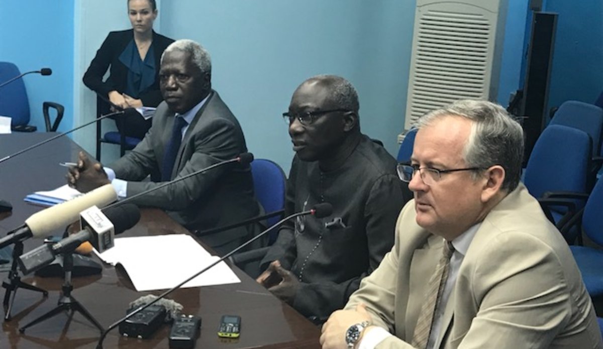 Conférence de presse  - Adama Dieng : “Il est urgent que cesse la violence... il convient de faire en sorte qu’aucun crime ne demeure impuni"