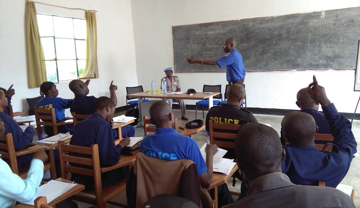 Formation des formateurs de la Police nationale congolaise à Bukavu et Kinshasa
